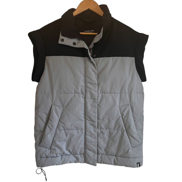Everlane primaloft oversized boxy fit colour block vest XS excellent condition - Picture 2 of 12